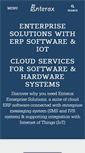 Mobile Screenshot of enterox.com