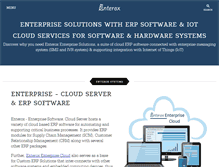 Tablet Screenshot of enterox.com